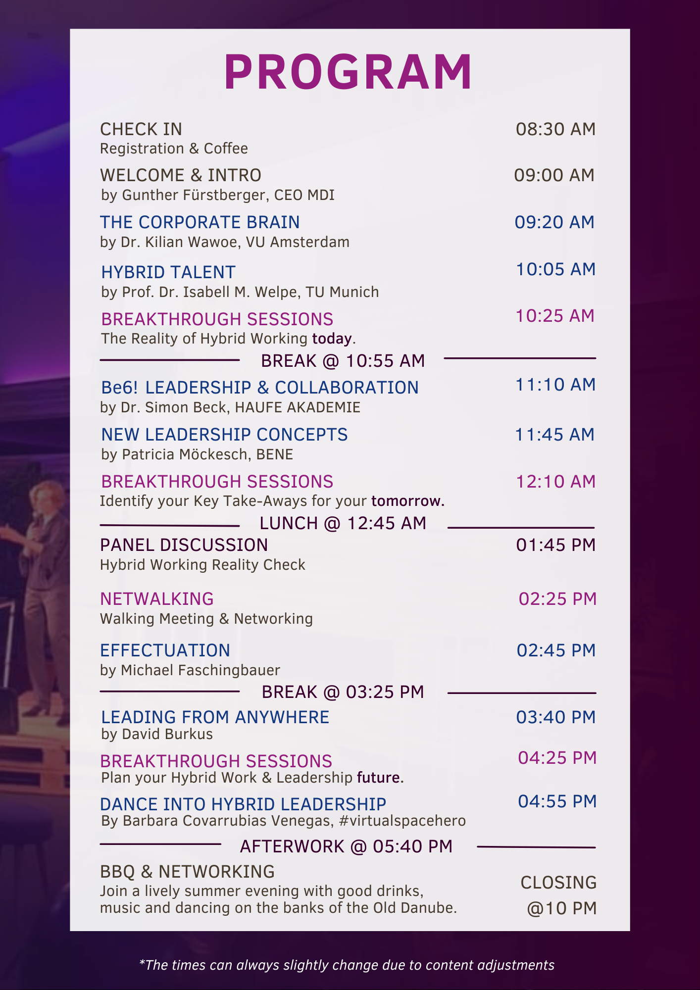 Programm LH22 (9) Programm LH22